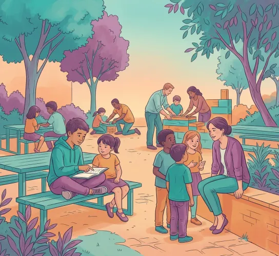כשתלמידים, מורים והורים יוצרים ביחד - בית הספר התיל